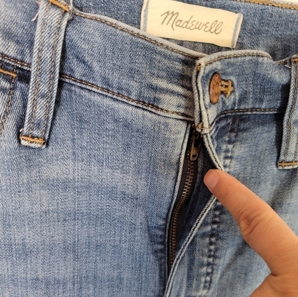 MADEWELL 9" MID-RISE SKINNY JEANS, SZ 32 - Picture 5 of 14